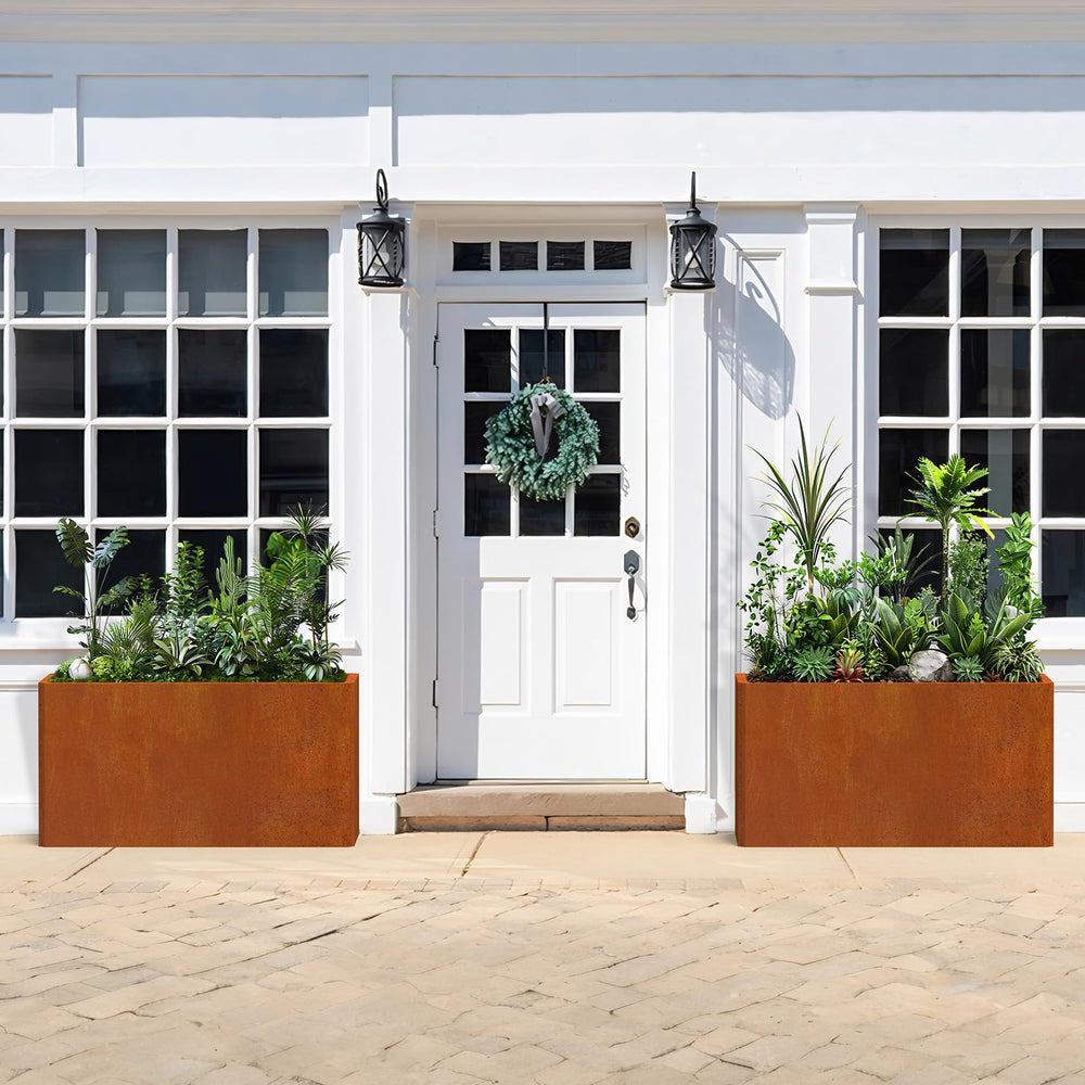 Ganeekiron side profile showing 36x15x15 dimensions and linear planting capacity