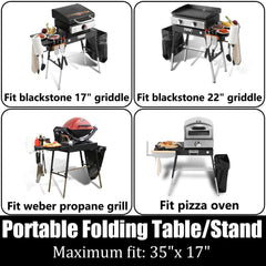 GANGSHELO top surface with 22-inch griddle installed for stable cooking