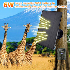Ganjiuxingl battery compartment view showing 6000mAh capacity benefits