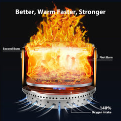 GAOMON Air Switch control detail showing easy flame adjustment benefit