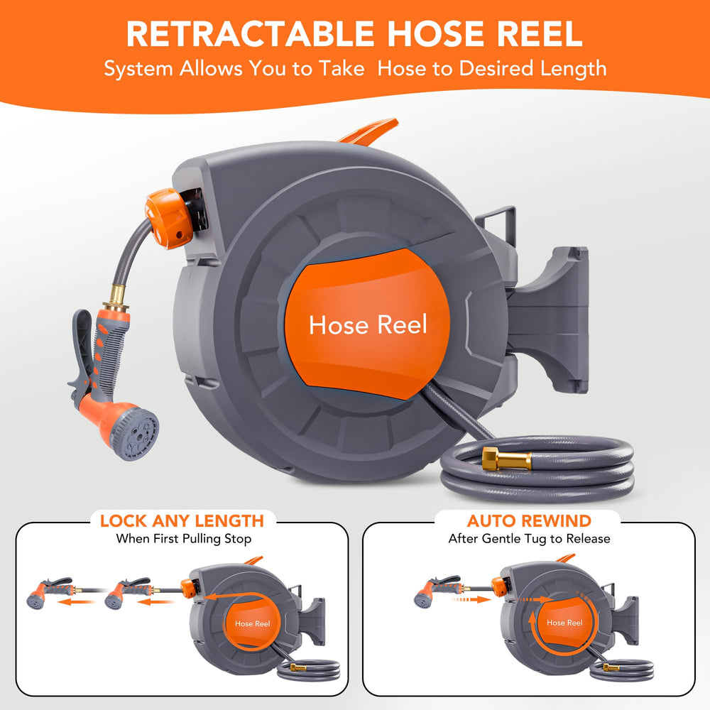 GAOMON close-up of 9-function nozzle showing spray versatility for tasks