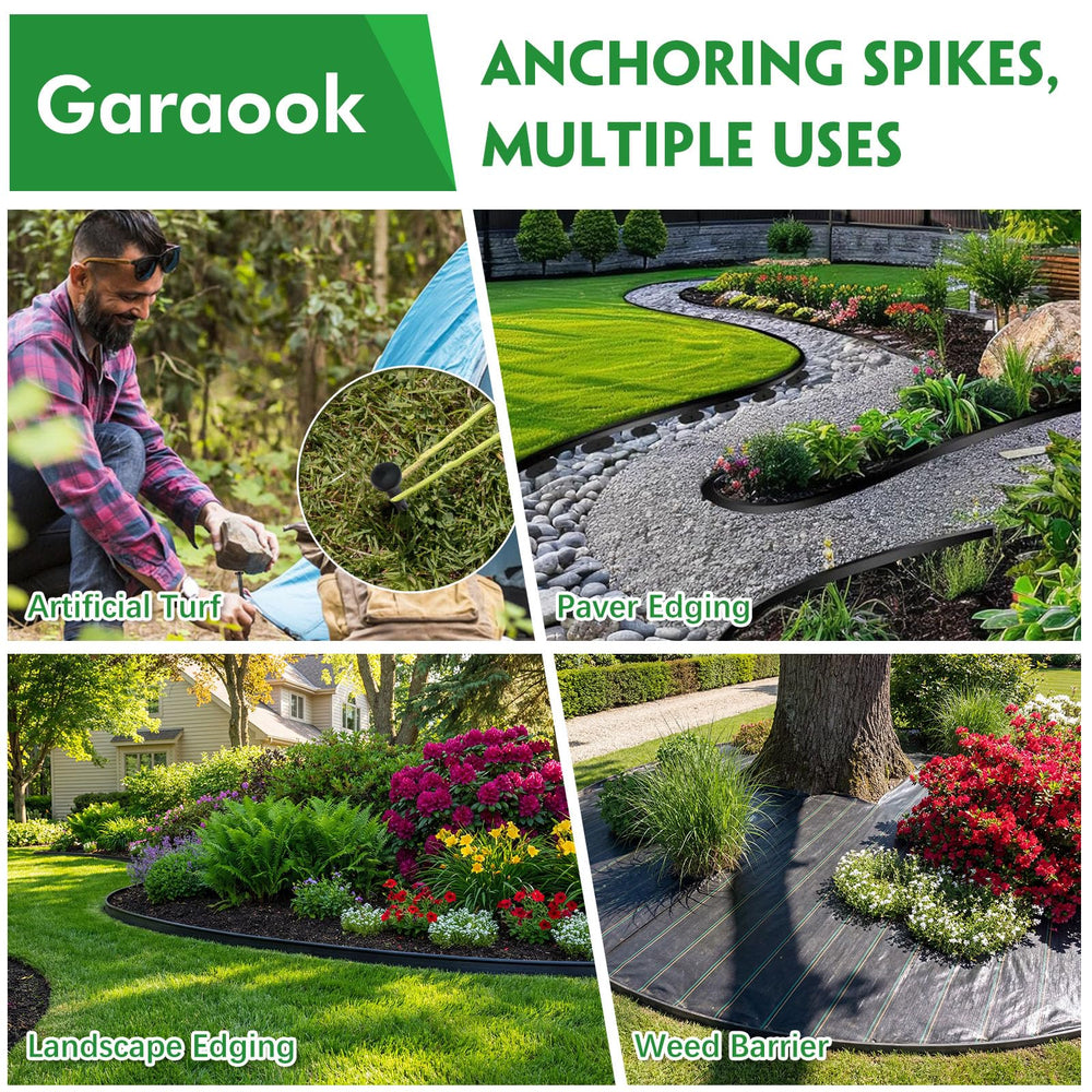 Garaook close-up of spiral tip demonstrating superior soil grip