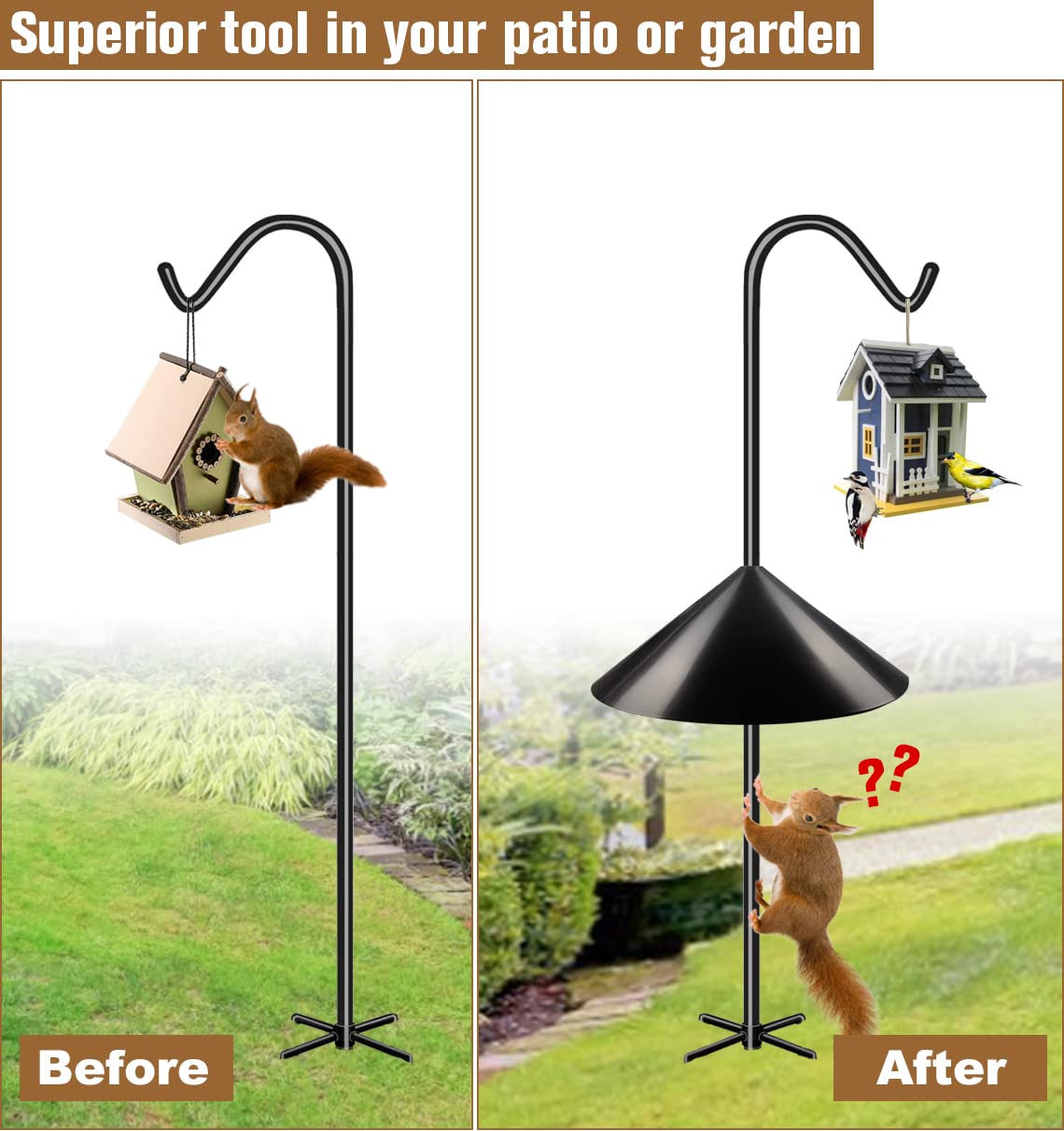 Garbuildman close-up glossy surface resists dirt and keeps baffle clean