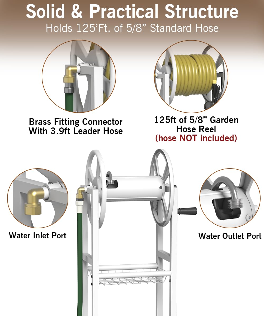 Garbuildman closeup of brass connector highlighting durable leak-resistant benefit