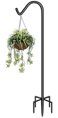 Garbuildman front view full height showing stable black shepherd hook