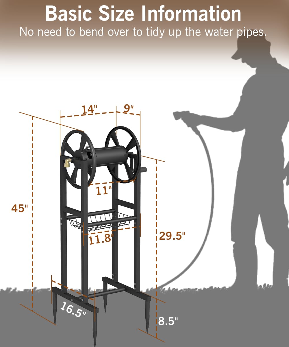Garbuildman storage rack with tools showing organized accessories for easier gardening benefit