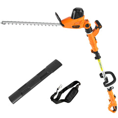 GARCARE front view of trimmer showing blade and motor for reliable cutting