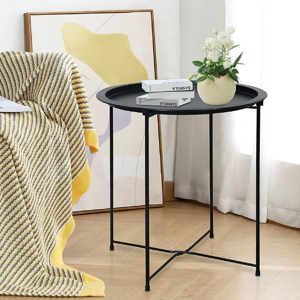Garden 4 you removable tray lifted from frame highlighting serving versatility and portability