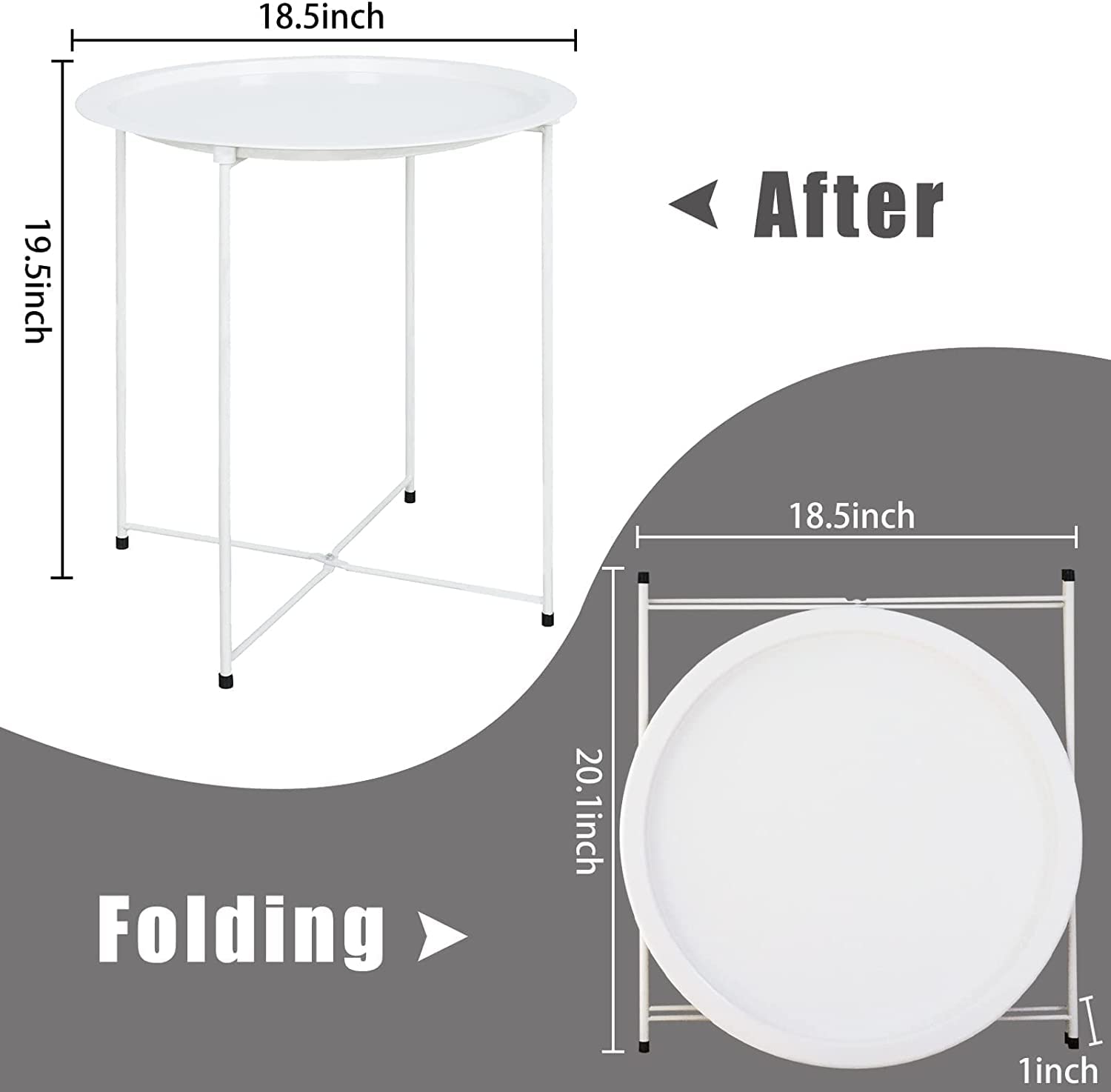 Garden 4 you detachable tray top closeup with removable serving convenience