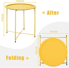 Garden 4 you folded table flat for storage demonstrating space-saving convenience