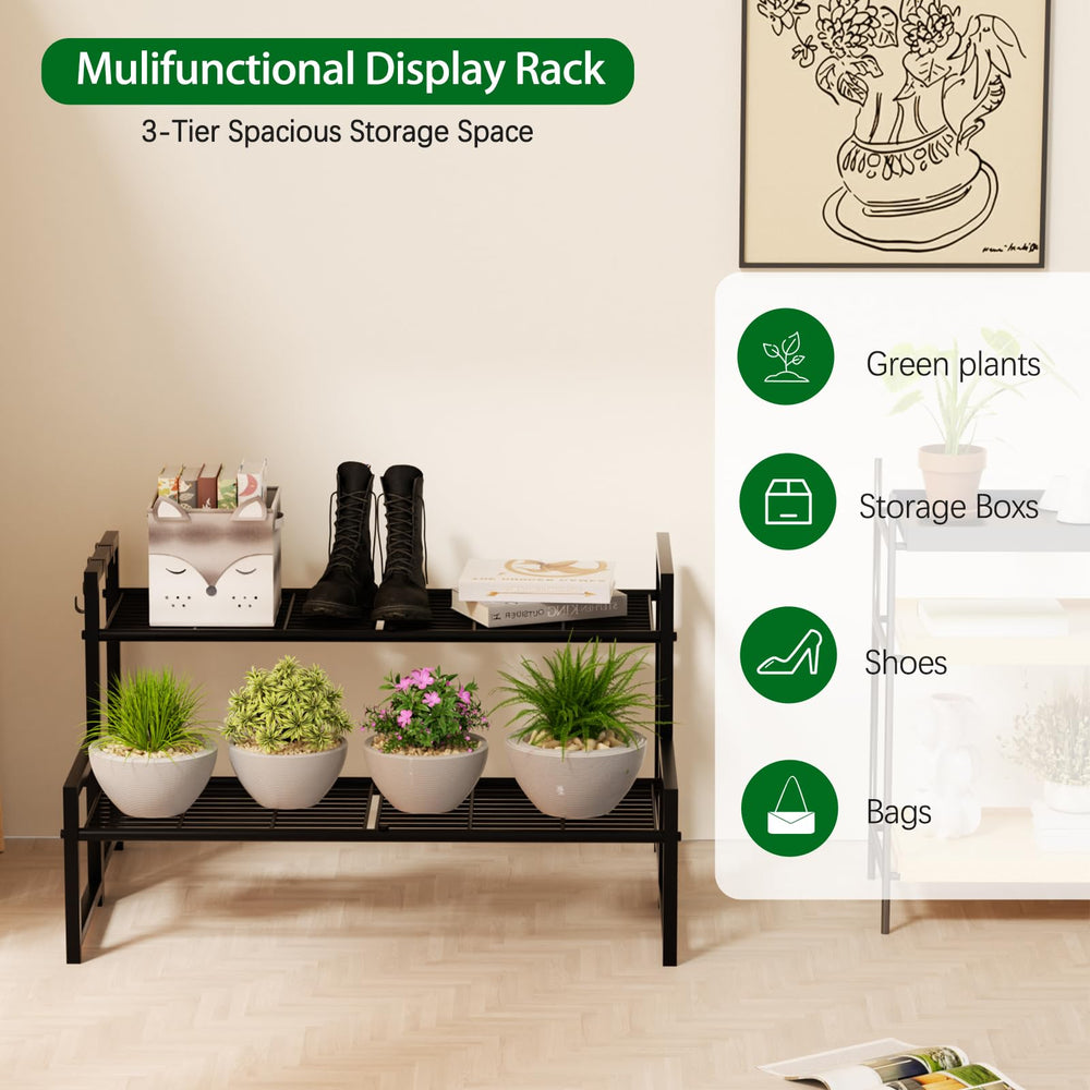 Garden 4 you hooks with hanging planter illustrating versatile hanging capability