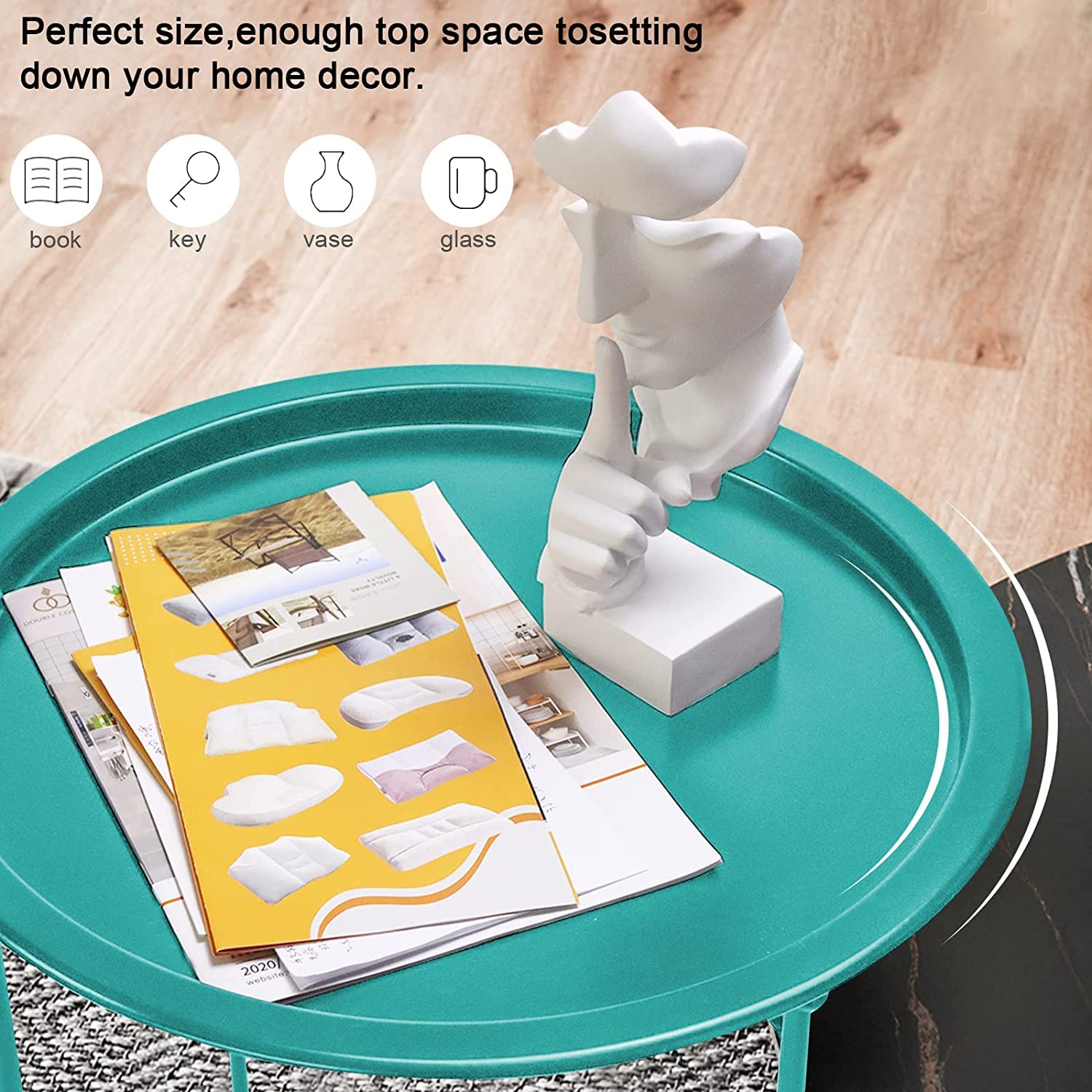 Garden 4 you next to sofa illustrating indoor versatility and space-saving benefit