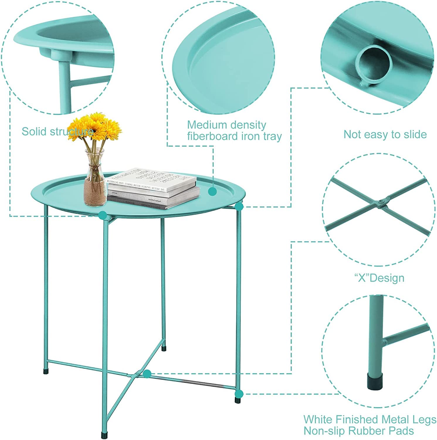 Garden 4 you leg hinge detail showing secure folding mechanism for fast assembly benefit