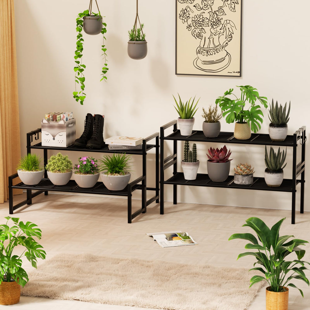 Garden 4 you comparison with common pot sizes showing capacity and scale