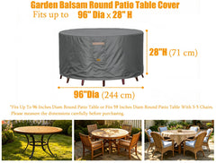 Garden Balsam fabric close-up showing heavy-duty weave for durable protection