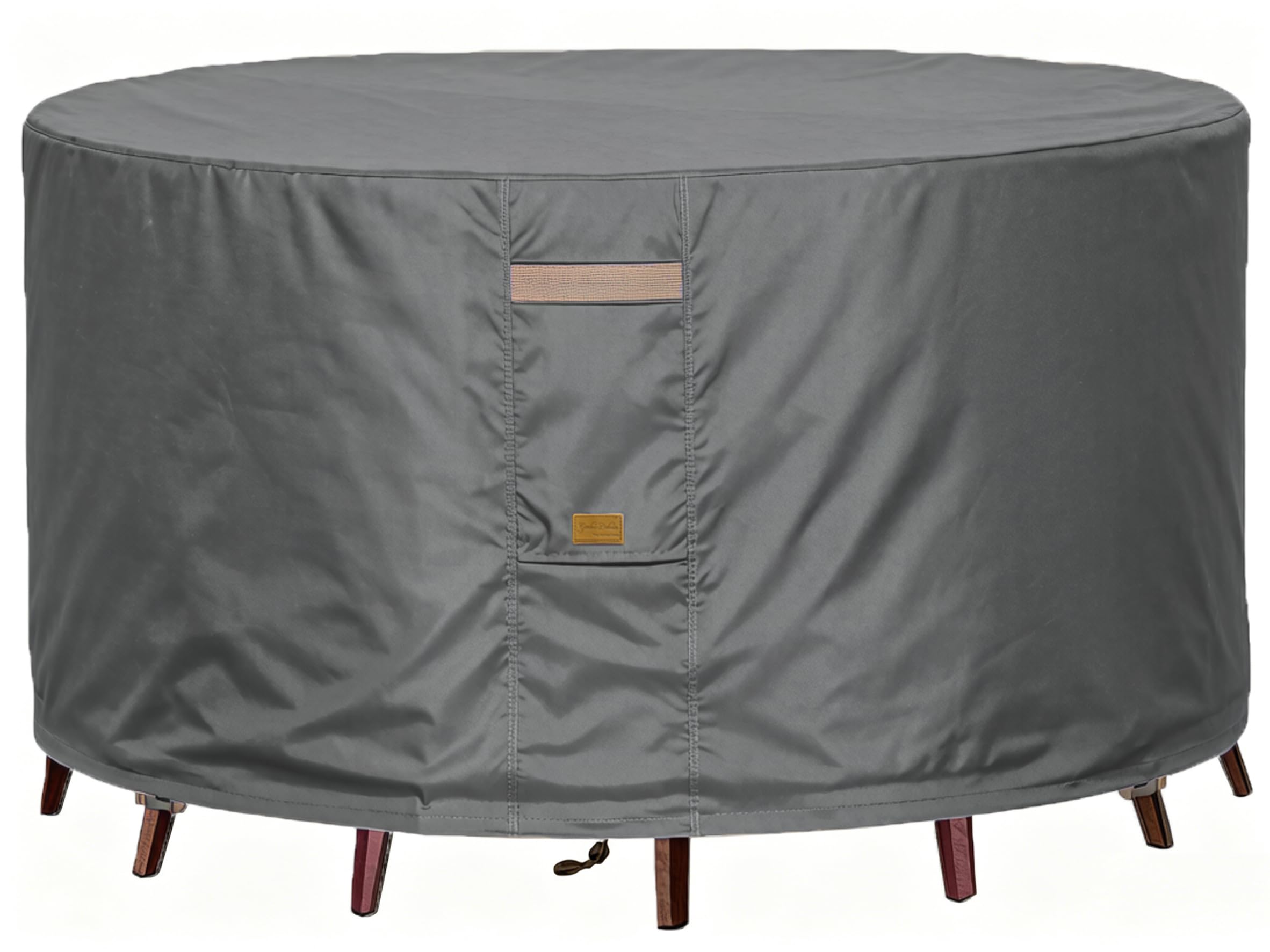 Garden Balsam front view of cover showing full 96" protection and clean look