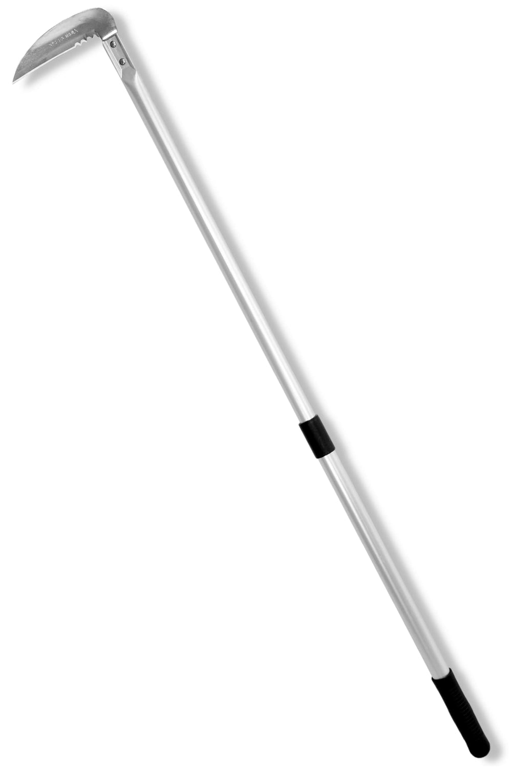 Garden Helper front view of weeding sickle showing handle and blade for ergonomic use