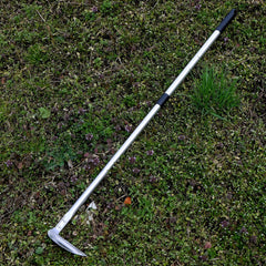 Garden Helper serrated blade detail for cutting tough grass and fibrous weeds efficiently