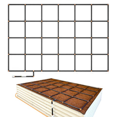 Garden In Minutes front packaging showing Garden Grid 4x6 and easy setup benefit
