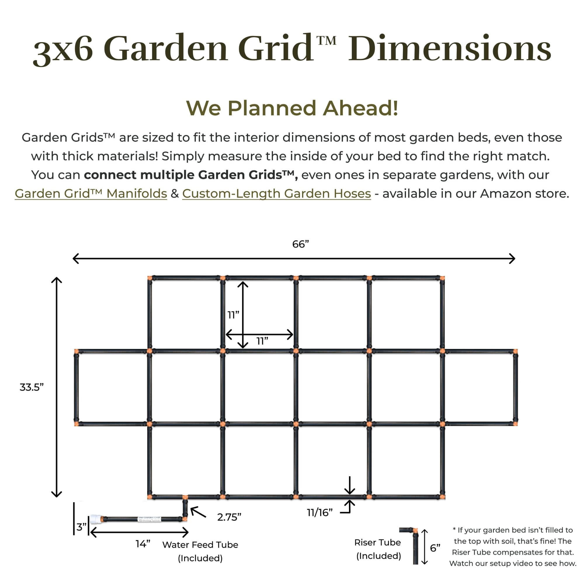 Garden In Minutes lifestyle shot on patio bed showing tidy garden and time-saving benefit