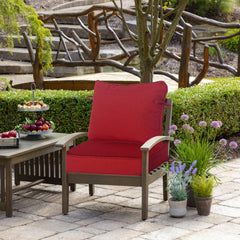 Garden lucky ergonomic handle and tie detail for easy carry and secure chair attachment