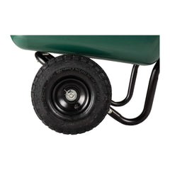 GARDEN STAR dual air-filled wheels improving balance and maneuverability