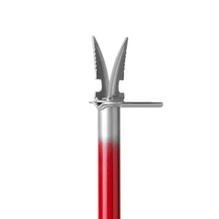 GARDEN WEASEL in use on lawn removing dandelion root without bending
