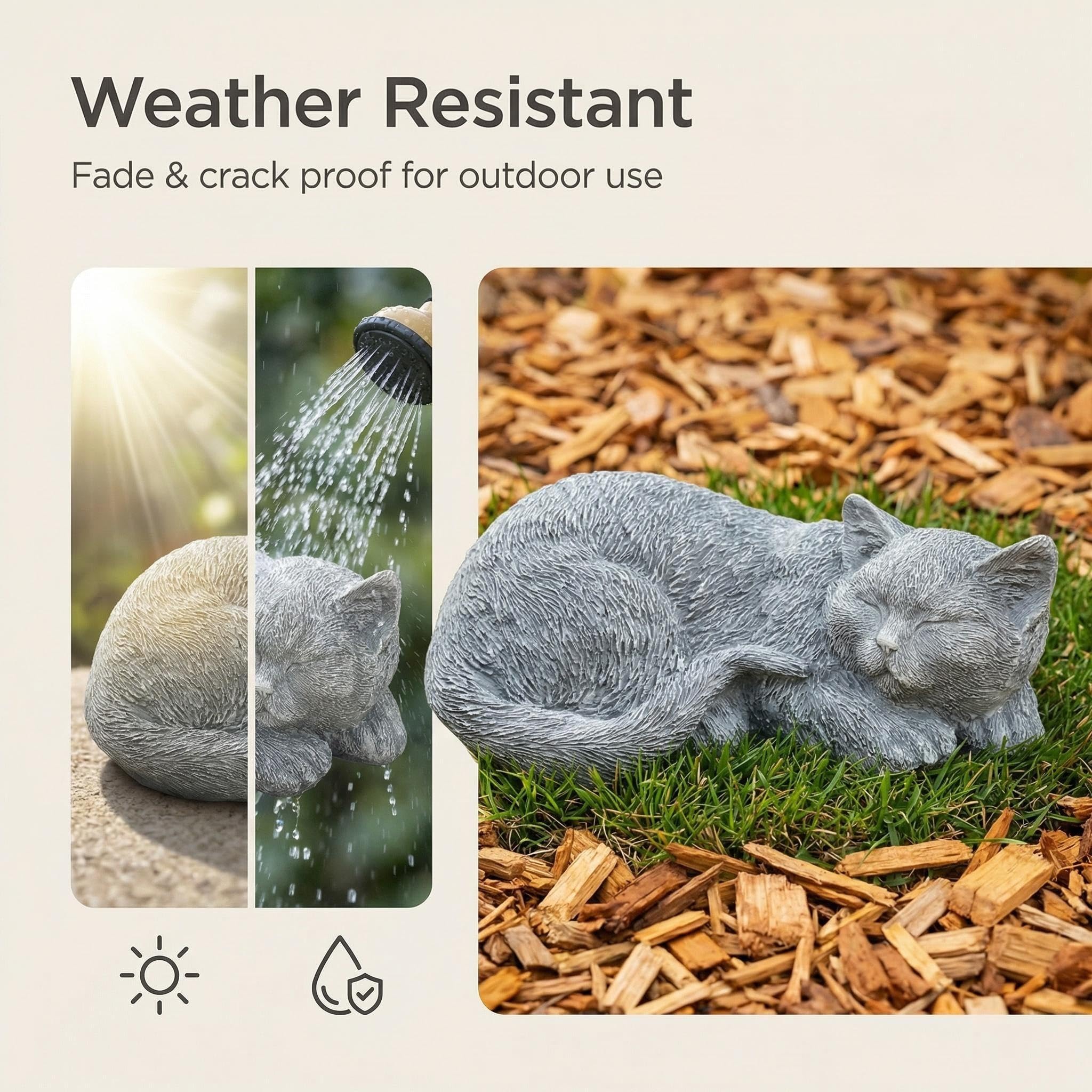 GARDEN WHISPER displayed on a porch step adding serene home decoration