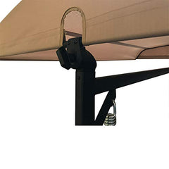 Garden Winds detail of flat adjusting turn knob attachment showing compatibility confirmation