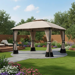 Garden Winds close-up of RipLock grid fabric showing reinforced durability