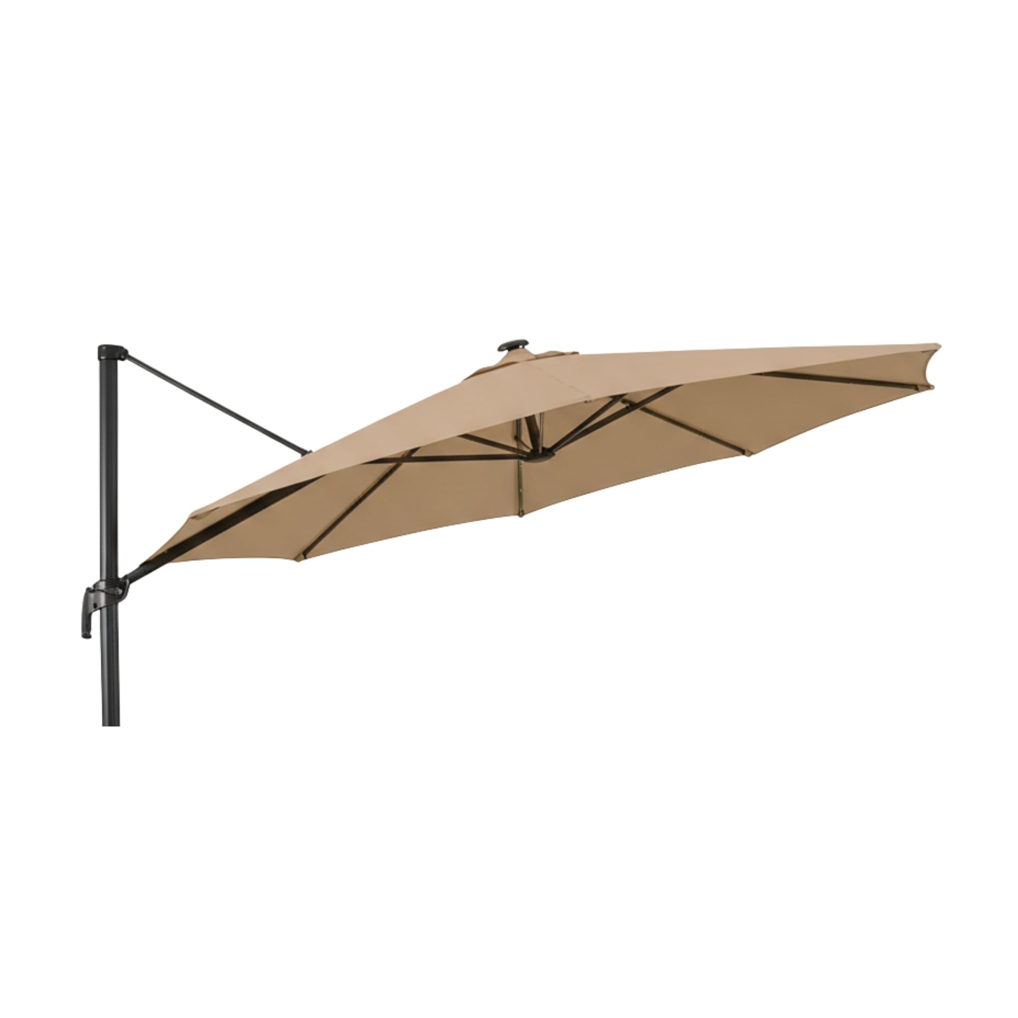Garden Winds front view replacement canopy top showing clean beige finish and fit benefits