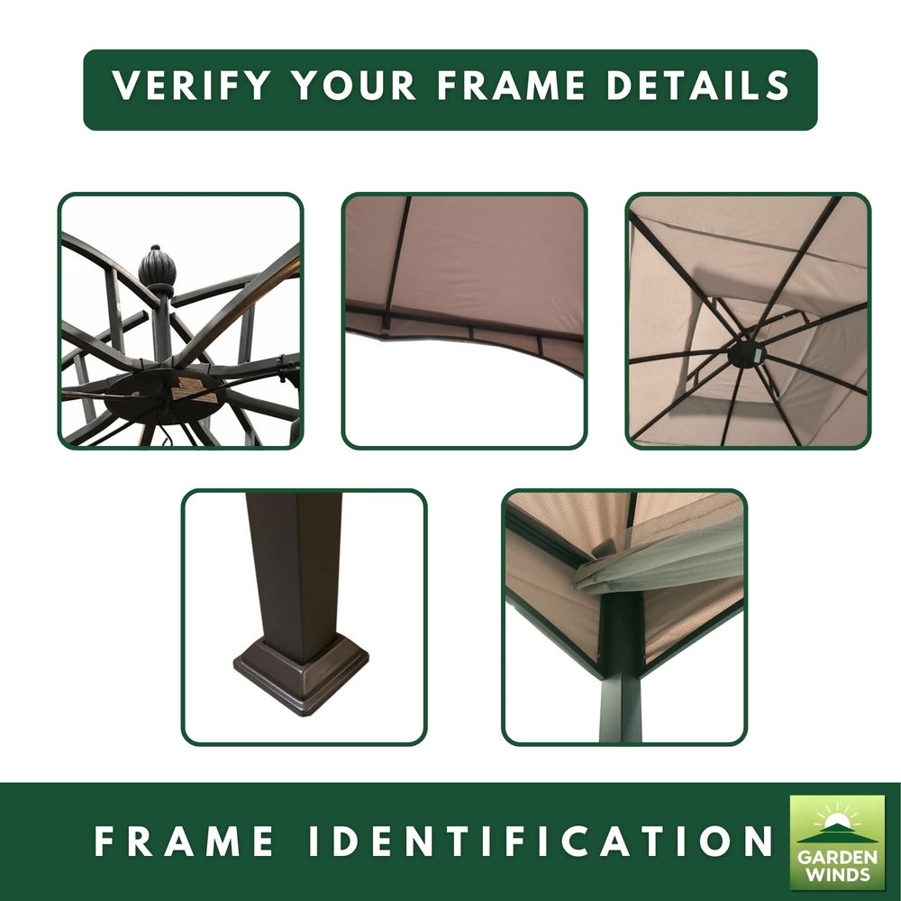 Garden Winds product label and warranty tag showing support details