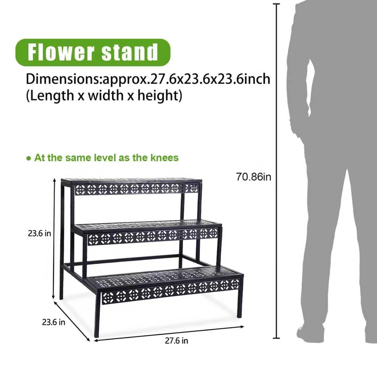 Garden 4 you junto a una silla para comparar tamaño y facilitar elección de ubicación