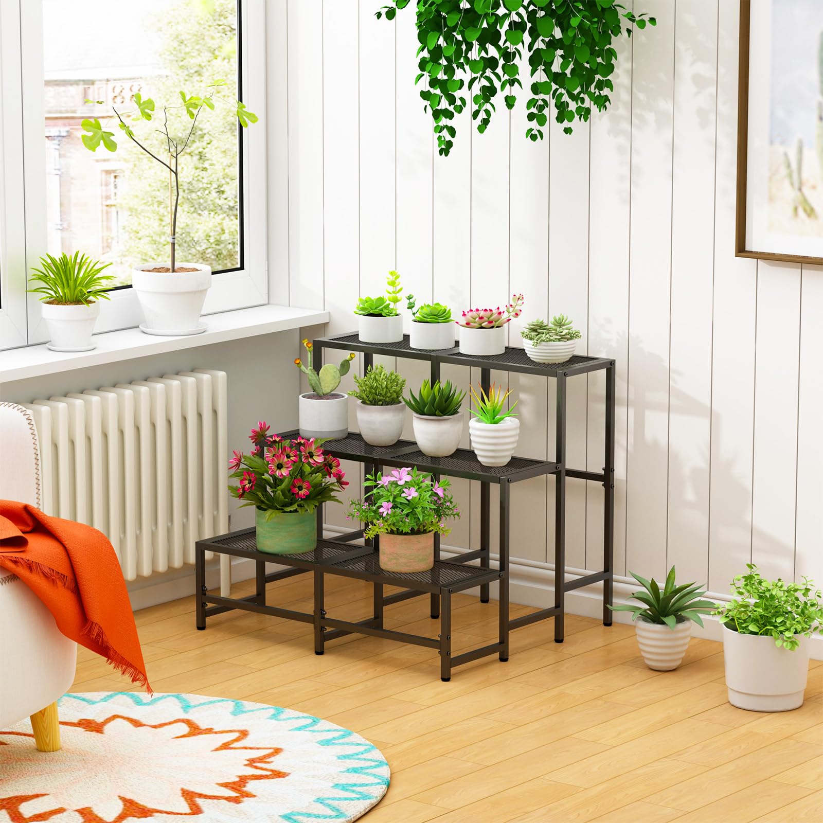 Garden 4 you top-shelf view showing open design and improved airflow benefit