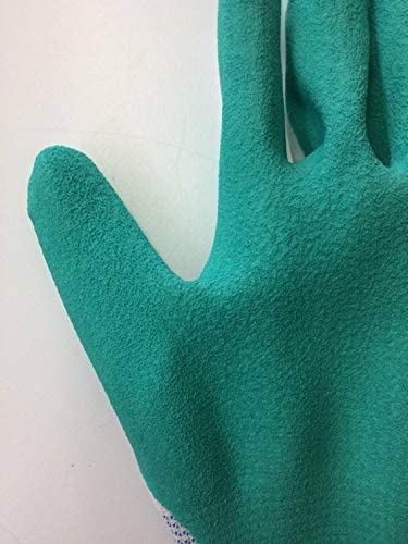 Gardena gloves worn on hands planted in soil offering grip and comfort benefit