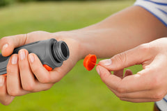 GARDENA multi sprayer close-up of pattern selector for quick switching benefit