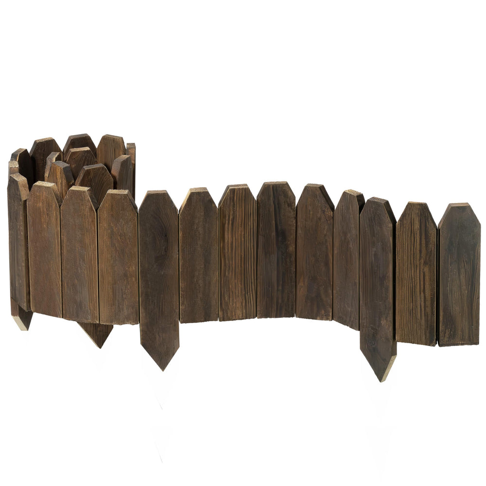 GardenFlow front view of 10-pack panels showing neat stacked edging and visual benefit