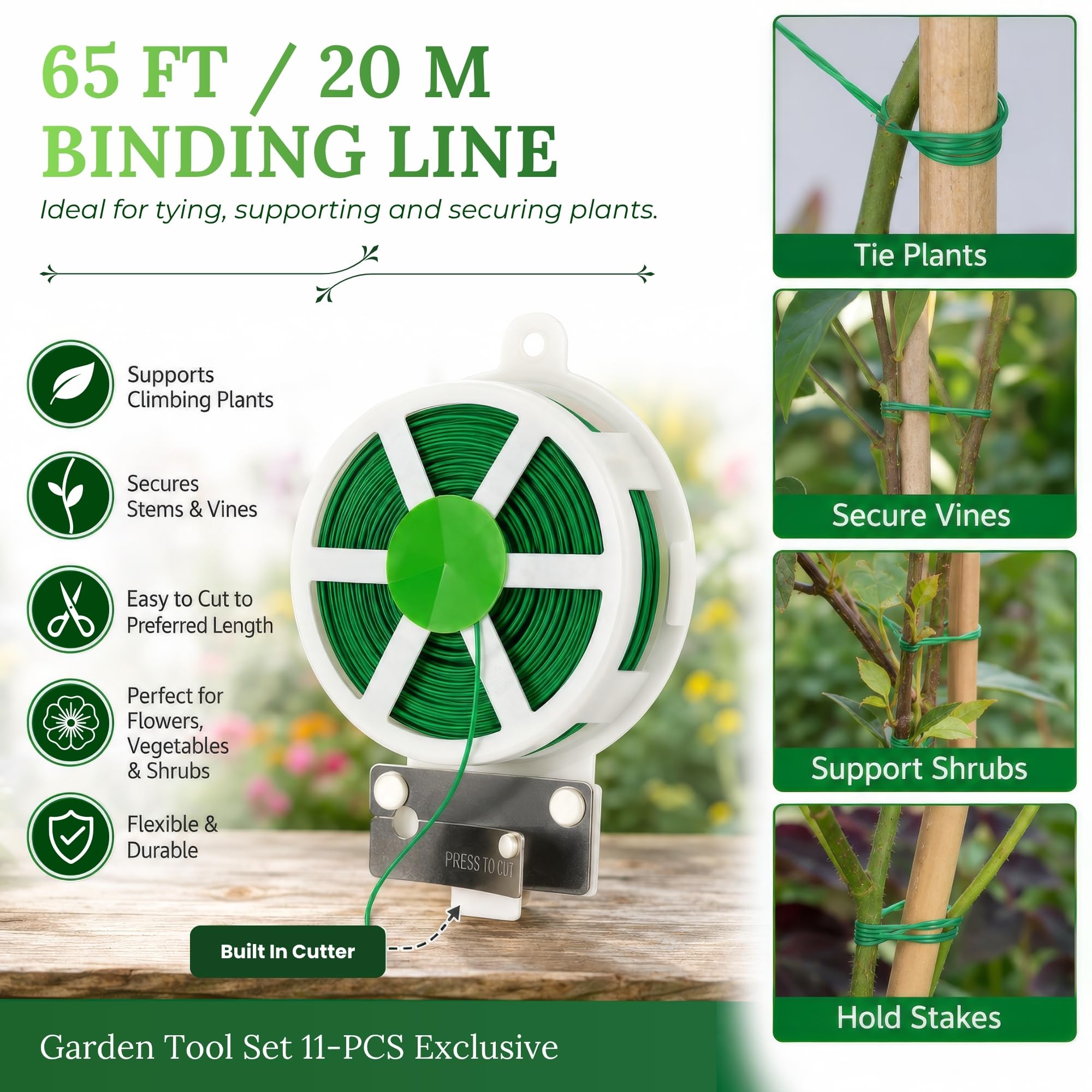 GardenHOME gardening gloves texture and fit protecting hands while working
