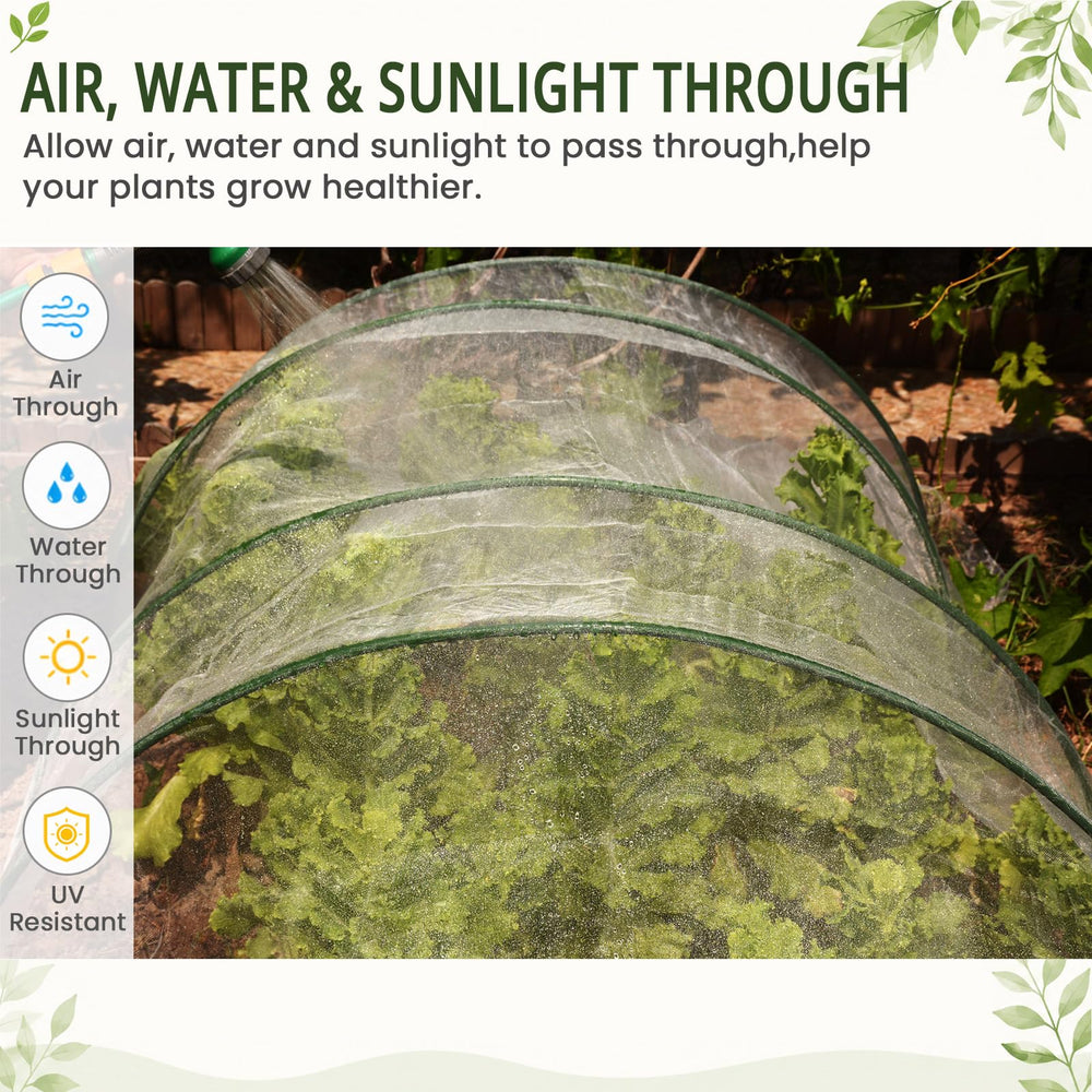 Gardeningwill roll beside ruler showing 30x25ft size for planning