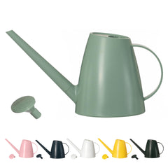 Gardenised front view of light green watering can showing balanced shape and easy pour