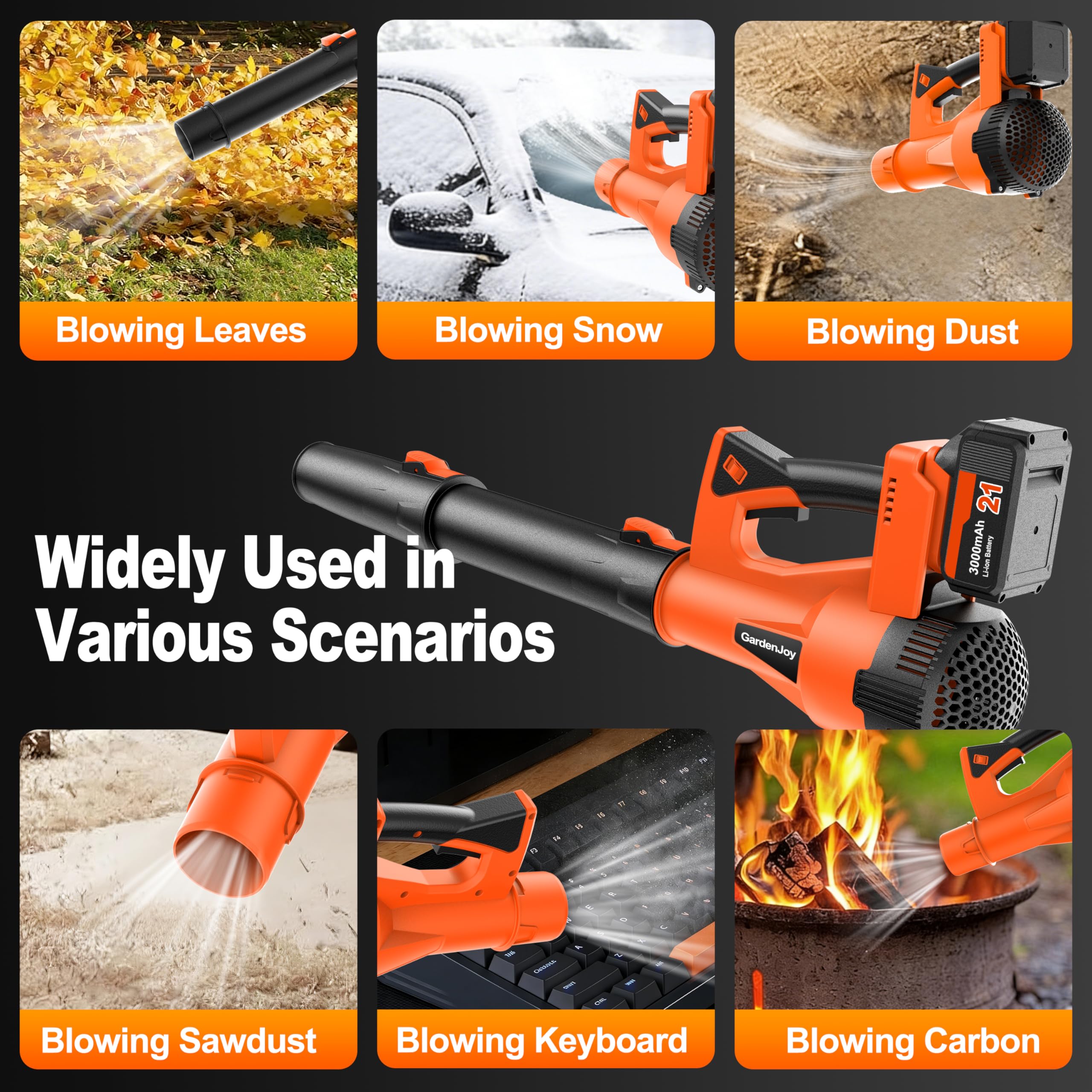 GardenJoy side profile demonstrating lightweight handheld design and balanced ergonomics
