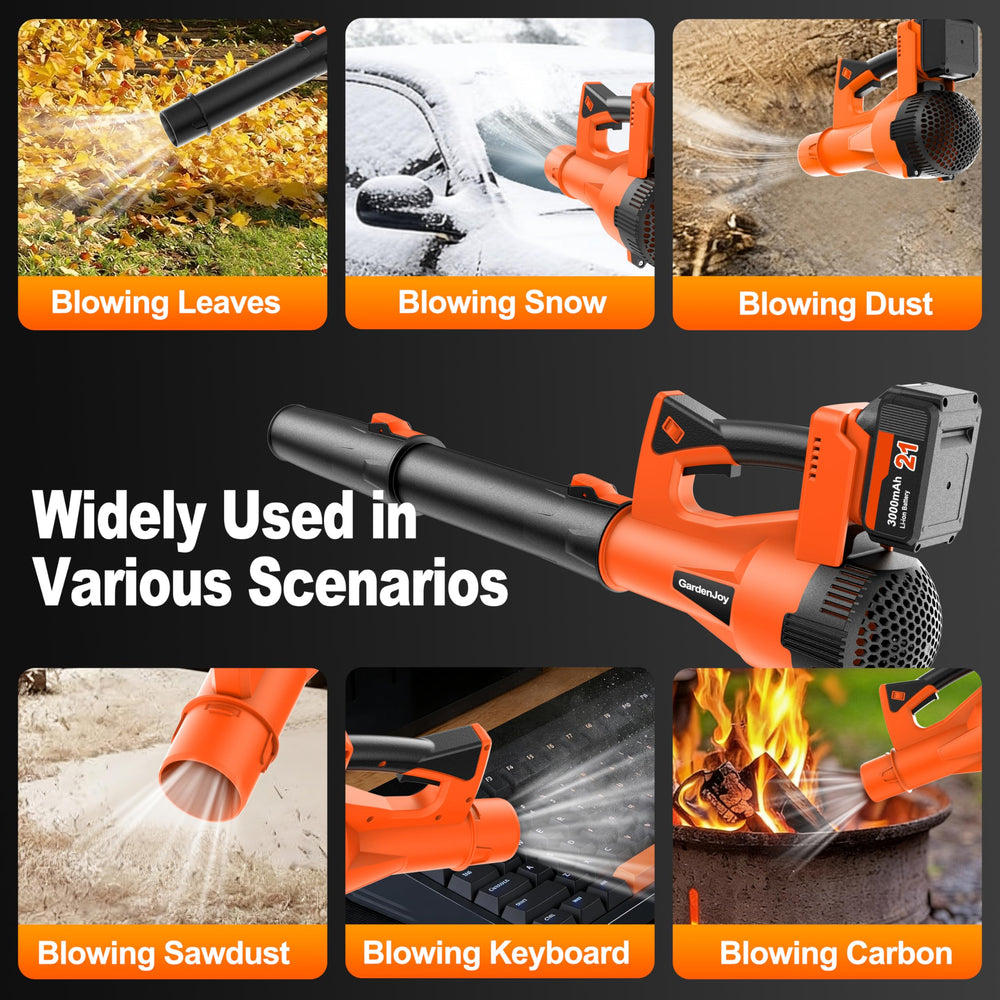 GardenJoy side profile demonstrating lightweight handheld design and balanced ergonomics