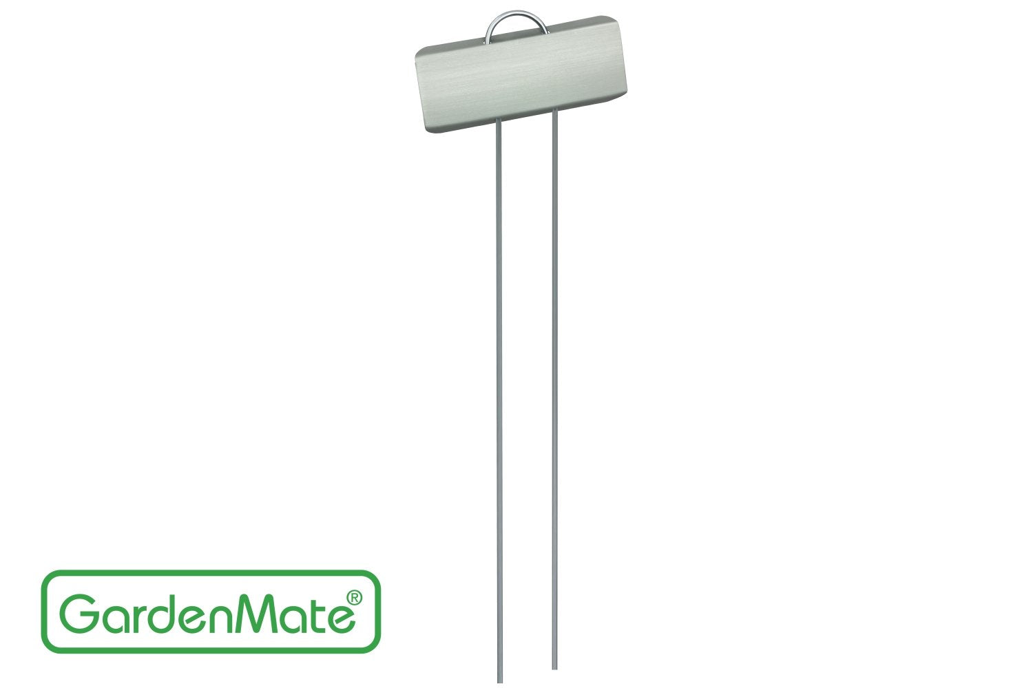 GardenMate close-up galvanized surface highlighting corrosion resistance and clear writing