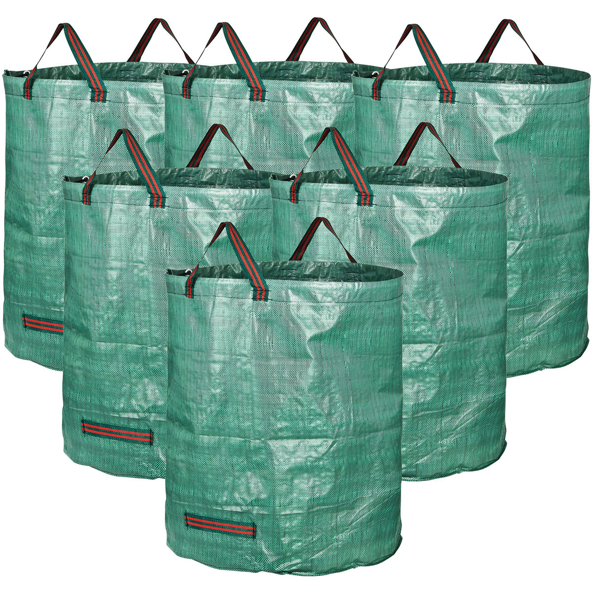 GardenMate front view six-pack showing large 72 gallon capacity and compact storage benefit