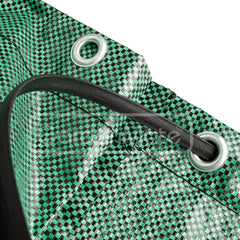 GardenMate filled bag in garden being lifted, demonstrating easier transport and capacity