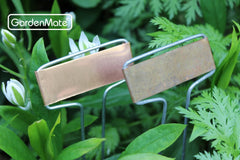 GardenMate side view of stake inserted into soil showing easy installation benefit