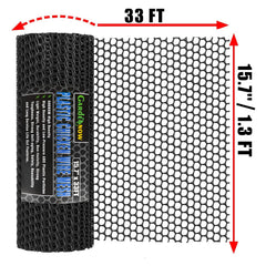 GardenNow hexagonal pattern close-up highlights durable mesh structure