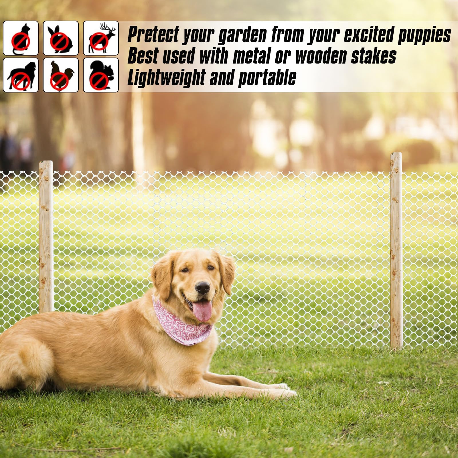 GardenNow bundle of 100 straps showing quick fastening and stability benefit