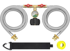 GardenNow front connector and gauge showing safe monitoring