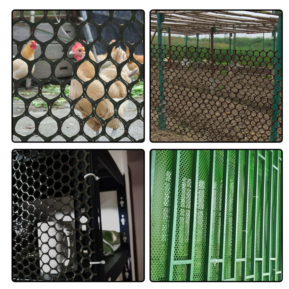 GardenNow mesh guarding raised bed prevents bird damage